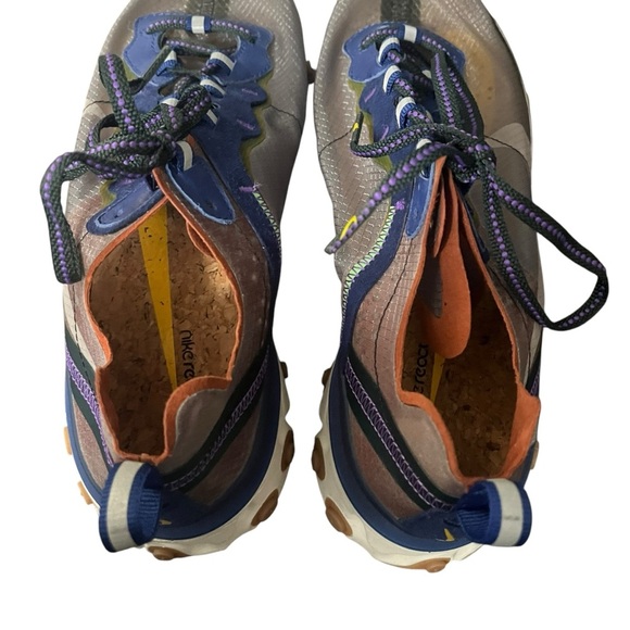 Nike React Element 87 Dusty Peach Sneakers - Picture 7 of 10